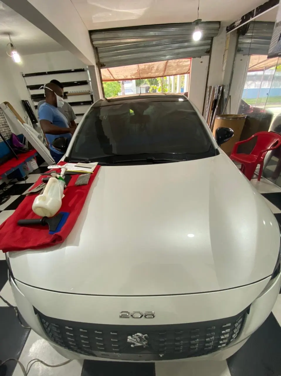 Insulfilm automotivo – aplicação 1
